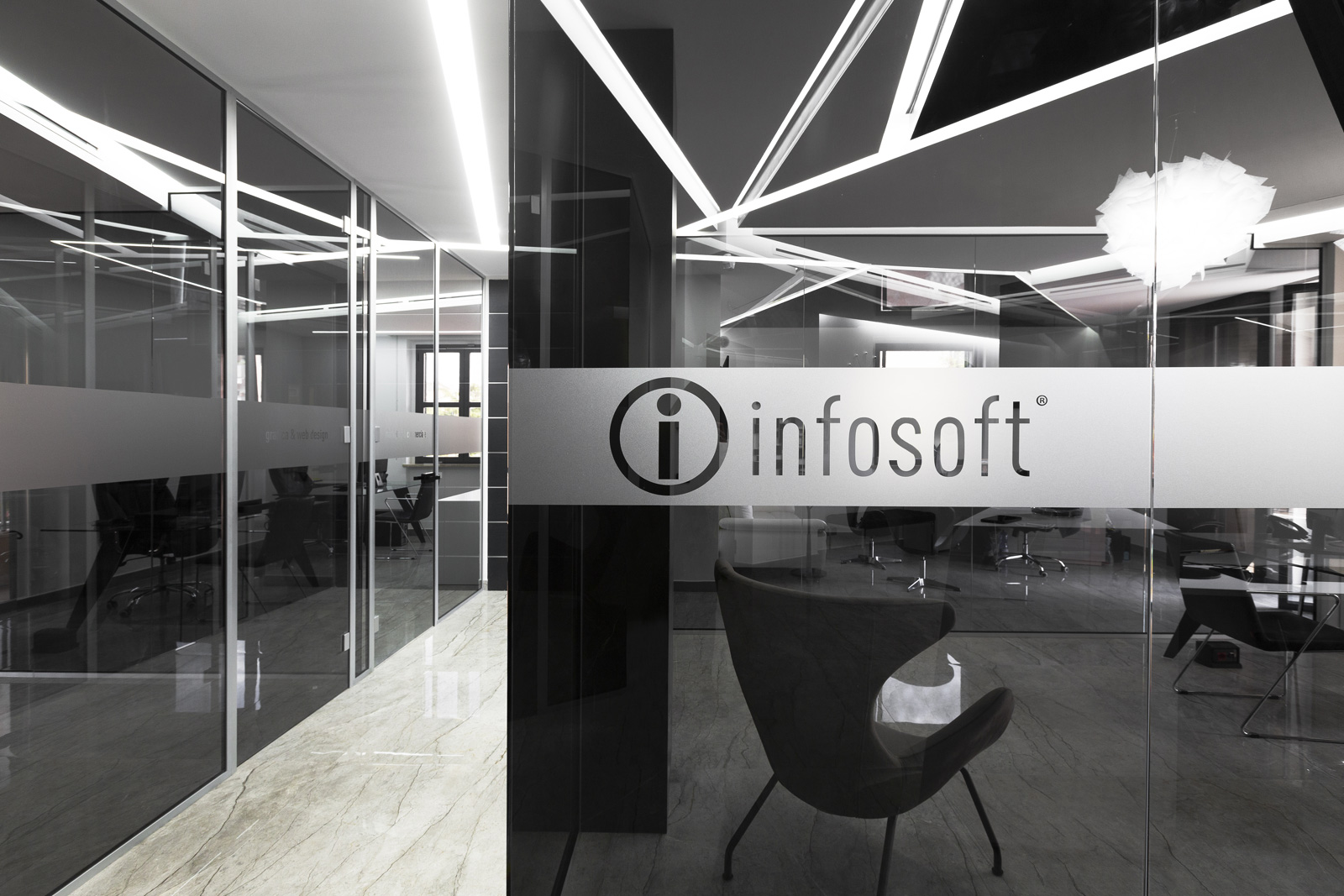 Gli uffici Infosoft a Viterbo